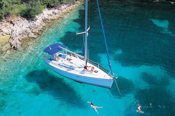 Croatia yacht beach swimming