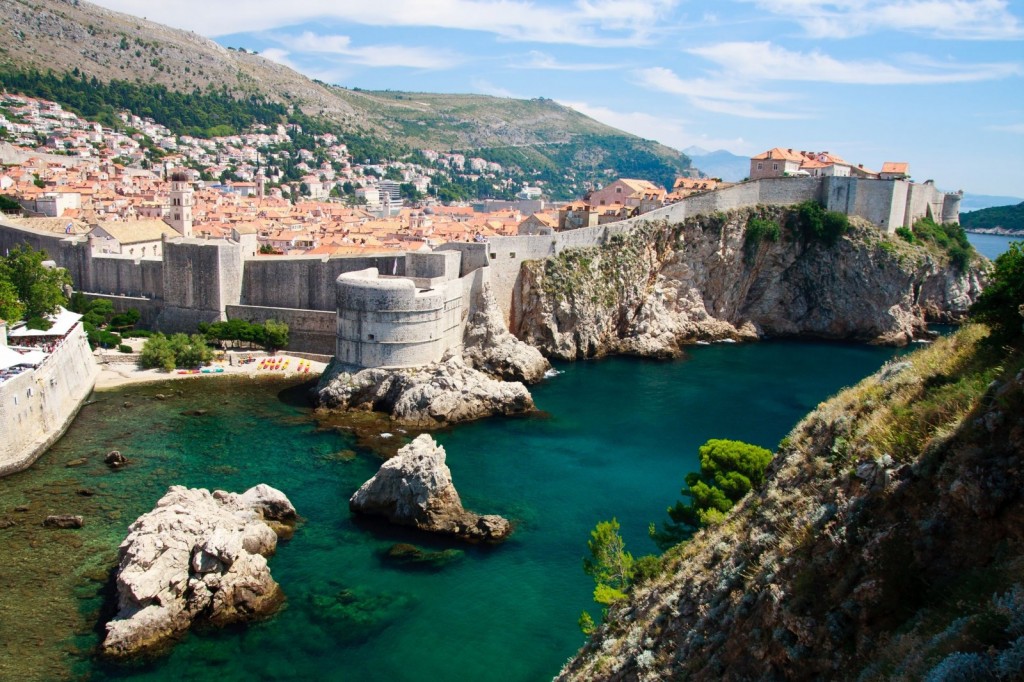 Filimg location game of thrones dubrovnik wall 