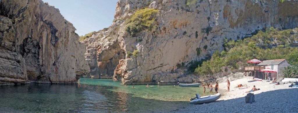 Vis Stiniva beach Croatia